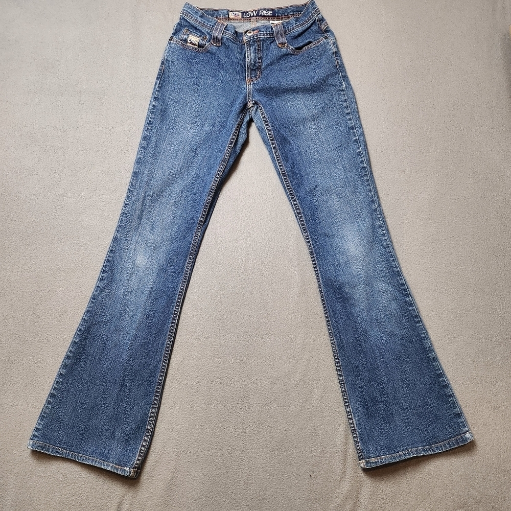 Vintage y2k flared CRUEL GIRL jeans 90s bootcut low rise denim long tall girl